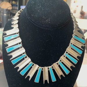 TAXCO MEXICO VINTAGE STERLING SILVER  HANDMADE NECKLACE